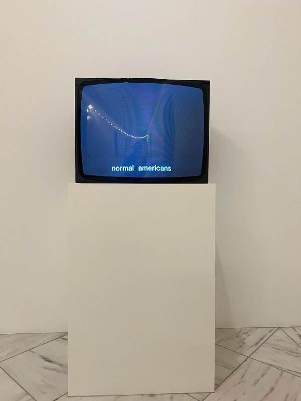 Normal Americans, from Félix González-Torres: Always to Return exhibition.